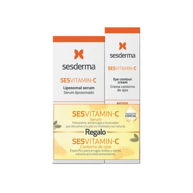 Kit Sesvitamin C Serum 30 ml + Sesvitamin C Contorno De Ojos 15 ml