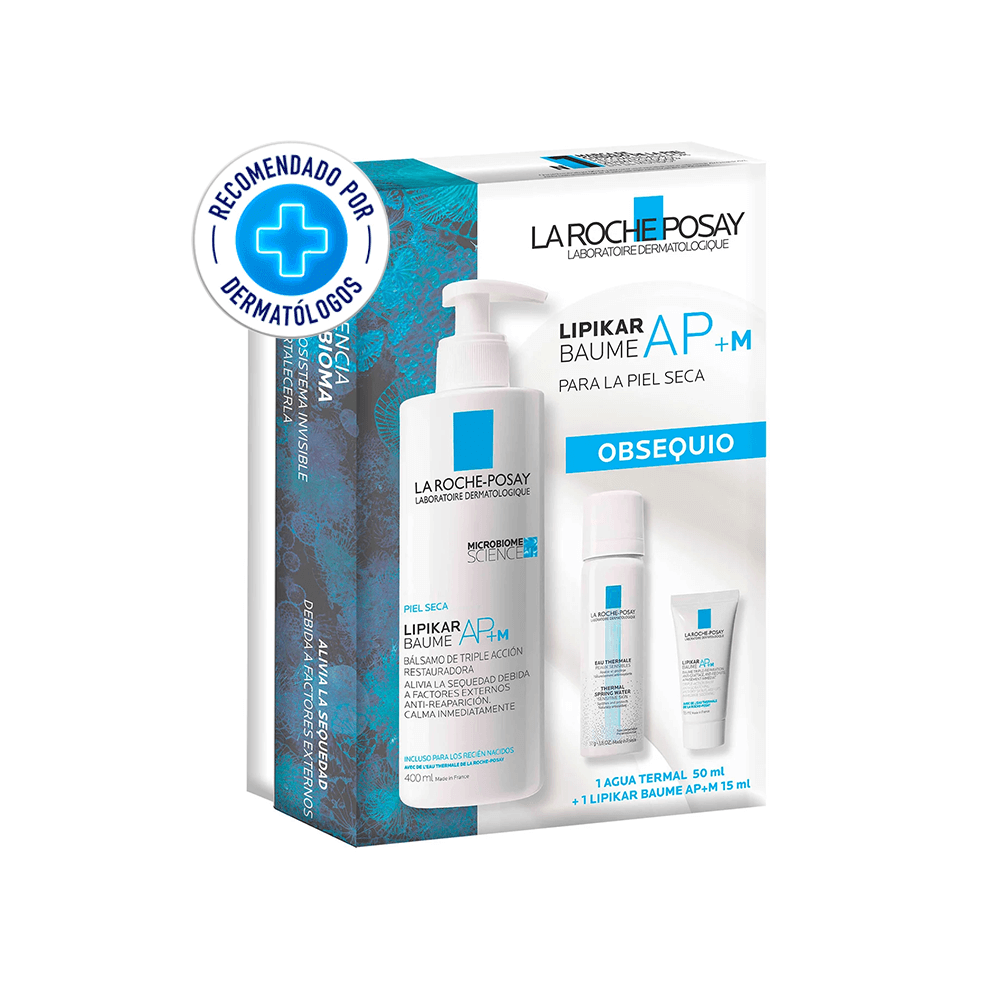 Kit Lipikar Baume AP + Eau Thermal x 50 ml + Lipikar Baume x 15 ml